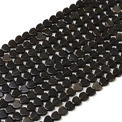 Natural Obsidian Beads Strands&nbsp;G-M403-A41-02