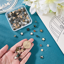 50Pcs 5 Colors Alloy Rivets Set&nbsp;PURS-CL0001-45A