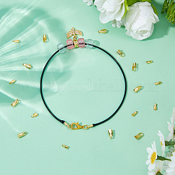 12Pcs 2 Styles S925 Sterling Silver Cord End&nbsp;STER-HS0001-32A