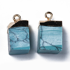 Synthetic Turquoise Pendants&nbsp;G-Q998-035C