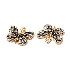 Alloy with Rhinestone Enamel Pendants&nbsp;FIND-G055-06G