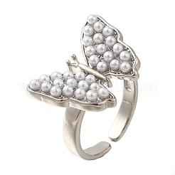 Brass Cuff Rings&nbsp;RJEW-D079-03P-RS