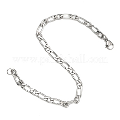 Tarnish Resistant 304 Stainless Steel Figaro Chain Bracelets&nbsp;BJEW-I274-03S