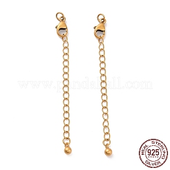 925 Sterling Silver Chain Extenders&nbsp;STER-D036-43AG