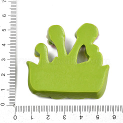 Opaque Resin Cabochons&nbsp;CRES-P037-01E