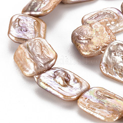 Natural Keshi Pearl Beads Strands&nbsp;PEAR-S020-K06