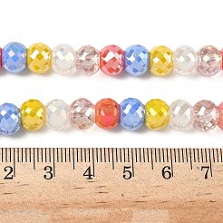 Electroplate Glass Beads Strands&nbsp;EGLA-I020-01B