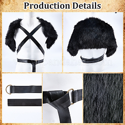 Artificial Wool Shawls&nbsp;AJEW-WH20020-212B