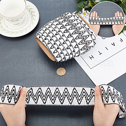 Ethnic Style Jacquard Nylon Elastic Ribbon&nbsp;OCOR-AR0001-42