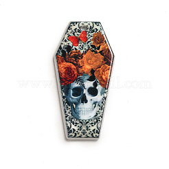 Halloween Printed Acrylic Pendants&nbsp;MACR-K330-20B