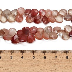 Gradient Color Natural Andesine Feldspar Beads Strands&nbsp;GG-CBA0C95-C01-01