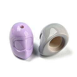Baking Paint Acrylic Beads&nbsp;OACR-Q189-03