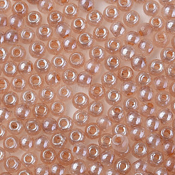 6/0 Imitation Jade Glass Seed Beads&nbsp;SEED-N004-006-04
