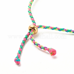 Braided Nylon Thread Braided Cord Bracelet&nbsp;AJEW-JB01121-01