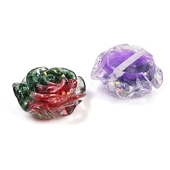 Two Tone Luminous Transparent Resin Beads&nbsp;RE-CBAC4C7-20