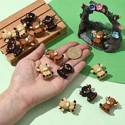 15Pcs 3 Colors Highland Cattle Silicone Beads&nbsp;SIL-YW0001-97