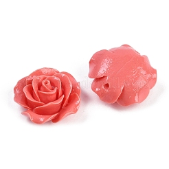 Synthetic Coral Carved Beads&nbsp;CORA-M001-02F