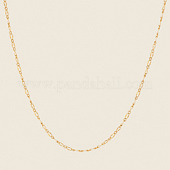 European 2.8MM 304 Stainless Steel Oval Link Chain Necklaces&nbsp;GN2970-1