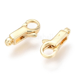 Brass Lobster Claw Clasps&nbsp;KK-O132-06G