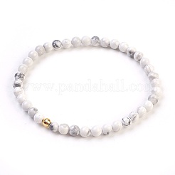 Natural/Synthetic Gemstone Stretch Bracelets Sets&nbsp;BJEW-JB03797