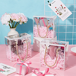 Transparent PET Plastic Gift Tote Boxes&nbsp;CON-WH0085-61B-03