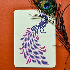 2Pcs PET Hollow Out Drawing Painting Stencils&nbsp;DIY-MA0005-56A