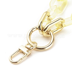 Transparent Acrylic Cable Chain Wristlet Straps&nbsp;HJEW-JM00665-01