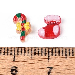 Christmas Theme Opaque Resin Cabochons&nbsp;CRES-T025-20