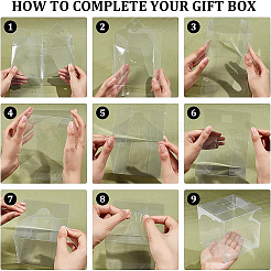 Foldable Transparent PVC Boxes&nbsp;CON-BC0005-77C