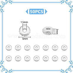 50Pcs 304 Stainless Steel Beads&nbsp;STAS-UN0059-85
