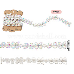 1 Yard Iron Rhinestone Strass Chains&nbsp;FIND-PJ0001-42