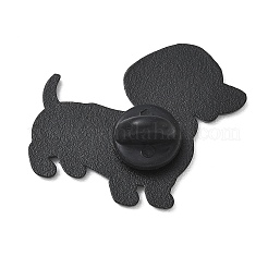 Dachshund in Heart Sweater Alloy Enamel Pins&nbsp;AL-CBA6DDE-04A