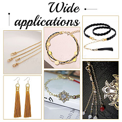 20Pcs 2 Styles Brass Cord Ends&nbsp;KK-GA0001-77