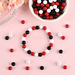 3Colors Opaque Acrylic Beads&nbsp;MACR-SP0001-94B