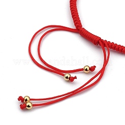 Adjustable Nylon Cord Braided Bead Bracelets&nbsp;BJEW-JB05396-02