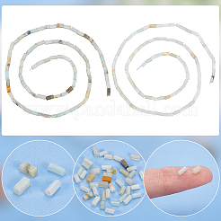 2 Strands 2 Styles Natural Flower Amazonite Beads Strands&nbsp;G-PH0002-33