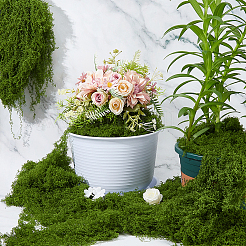 Polyester Artificial Moss&nbsp;DIY-WH0589-75