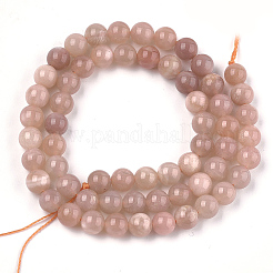 Natural Sunstone Beads Strands&nbsp;G-S333-6mm-019