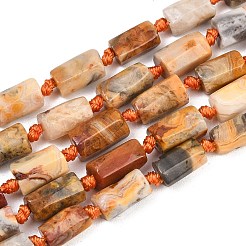 Natural Crazy Agate Beads Strands&nbsp;G-A314-A04-01
