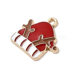 Christmas Alloy Enamel Pendants&nbsp;FIND-H055-17B-G02