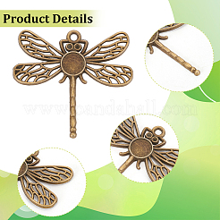 DIY Blank Dome Pendant Making Kit&nbsp;DIY-PH0022-32