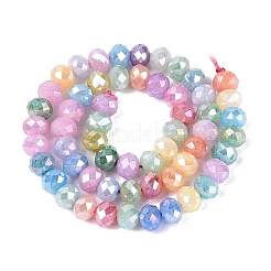 Electroplate Glass Beads Strands&nbsp;EGLA-N027-01A-01