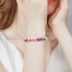 200Pcs Opaque Acrylic Beads&nbsp;SACR-SP0001-35A