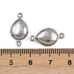 304 Stainless Steel Connector Charms&nbsp;STAS-L297-06P