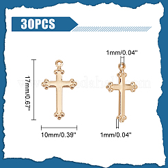 30Pcs Brass Pendanats&nbsp;KK-UN0001-42