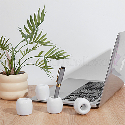 Porcelain Electric Toothbrush Holder&nbsp;AJEW-WH0481-696A