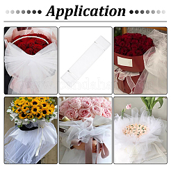 Polyester Tulle Fabric&nbsp;AJEW-WH0314-392A