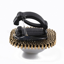 Alloy Shoe Buckle Clips&nbsp;FIND-WH0111-29