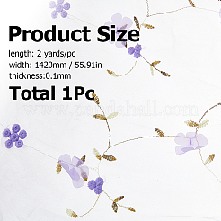 2 Yards Polyester Mesh Fabrics&nbsp;DIY-WH0622-656A