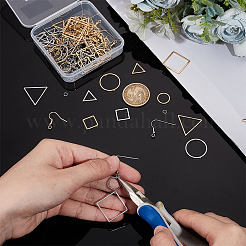 Geometry Charm Drop Earring DIY Making Kit&nbsp;DIY-UN0003-01